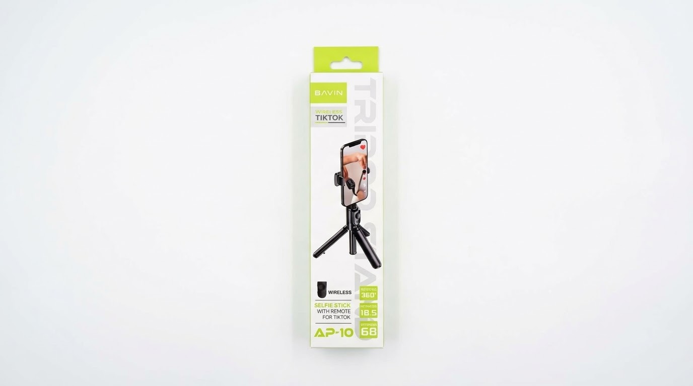 Bavin Sefie Stick & Tripod Stand AP-10